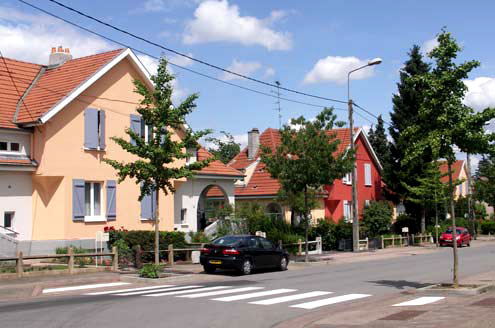 Étude urbaine et polychromie de la Cité-jardin de Hagondange