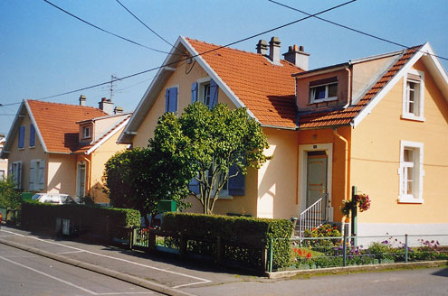 Étude urbaine et polychromie de la Cité d’Amneville