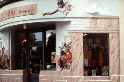 Façade de la librairie GÉRONIMO à Metz